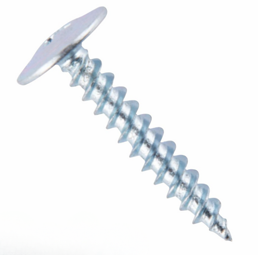 Tornillo cabeza lenteja punta fina 8x3/4" 100 unidades