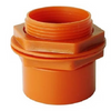 Terminal PVC conduit 32mm con tuerca