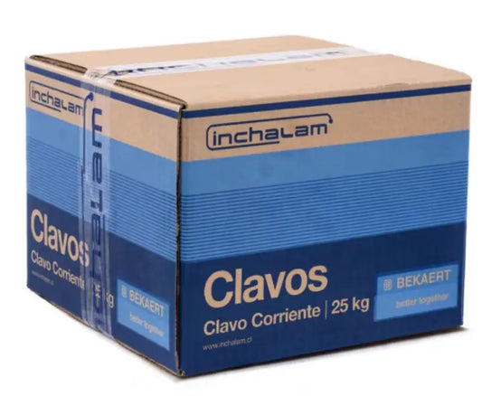 Clavo corriente 3 1/2" caja 25 kg Inchalam