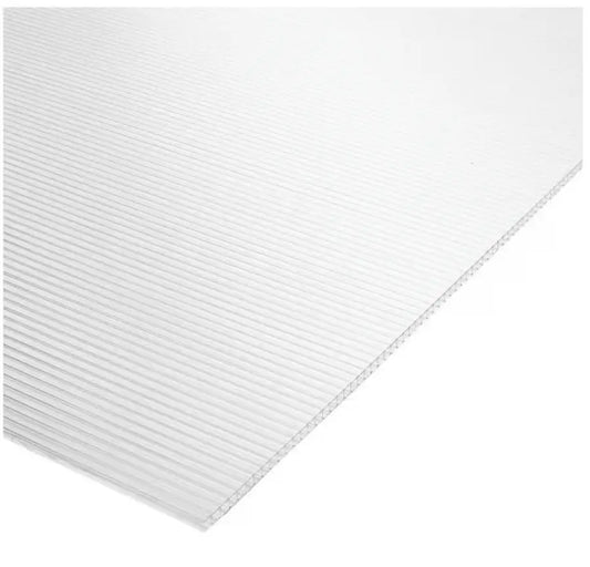Plancha policarbonato alveolar clear 4x2100x2900mm