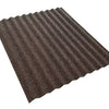 Plancha ondulada moro 2000mm gravillada