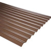 Plancha policarbonato ondulado bronce 0,5x810x3660mm