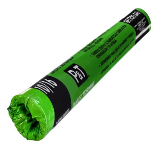 Fieltro asfaltico liso 10/16 0,96 x 16,7mt