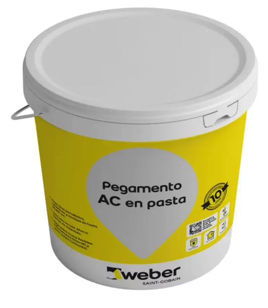 Adhesivo cerámico pasta AC 25 kg