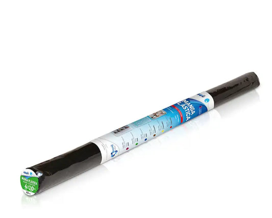 Rollo polietileno negro 4mtx 10mt standard 0,1 mc