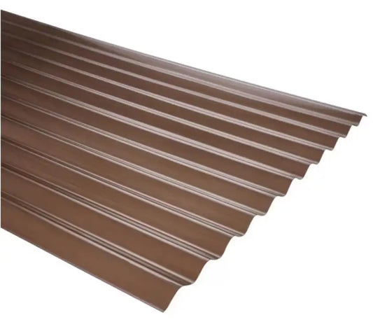 Plancha policarbonato alveolar bronce 10x1050x2900mm