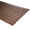 Plancha policarbonato ondulado bronce 0,5x810x2500mm