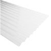Plancha policarbonato ondulado transparente 0,5x810x2500mm