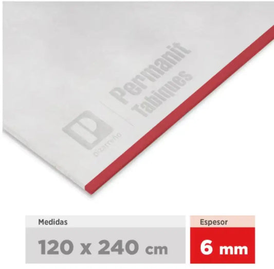 Plancha lisa permanit 1200x2400x6 mm