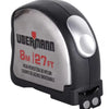 Ubermann Huincha de medir metálica 8 mt x 25 mm