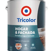 Esmalte al agua hogar y fachada satín blanco perfecto 1 gal