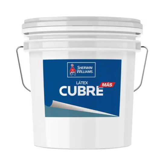 Látex Cubre más blanco 4 gal