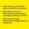 Adhesivo porcelanato pasta DA 25 kg