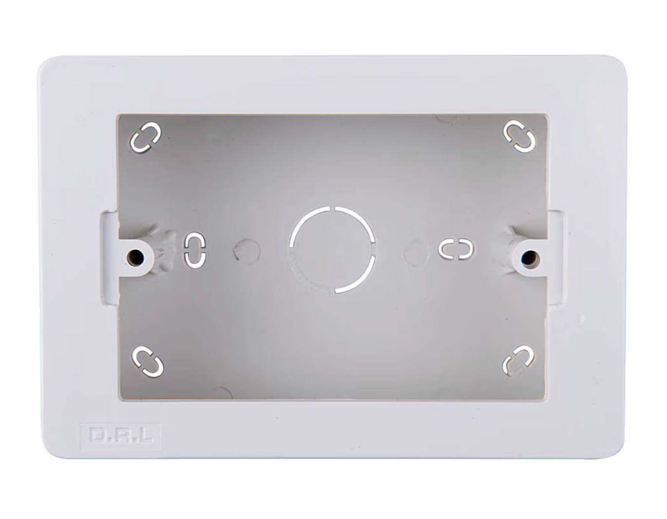 Caja chuqui PVC blanca