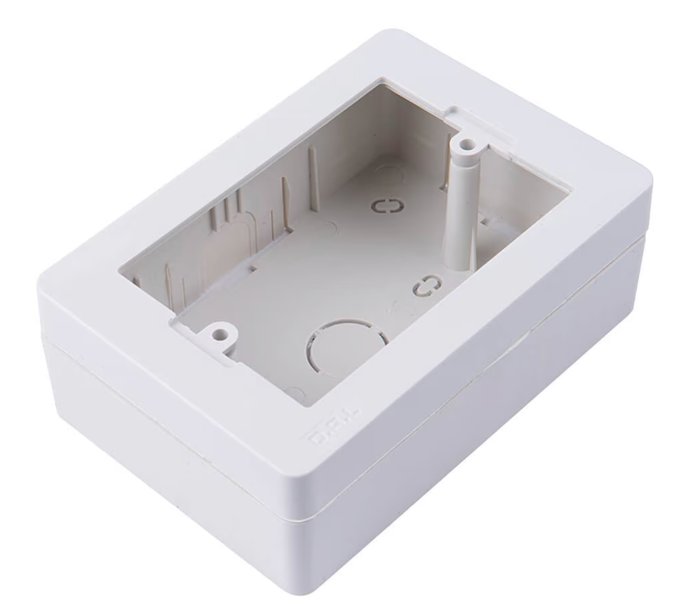 Caja chuqui PVC blanca
