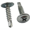 Tornillo cabeza de lenteja punta broca zincado brillante - Tamaño: 8 x 3/4"