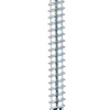Tornillo vulcanita punta broca zincado brillante - Tamaño: 6 x 1 5/8