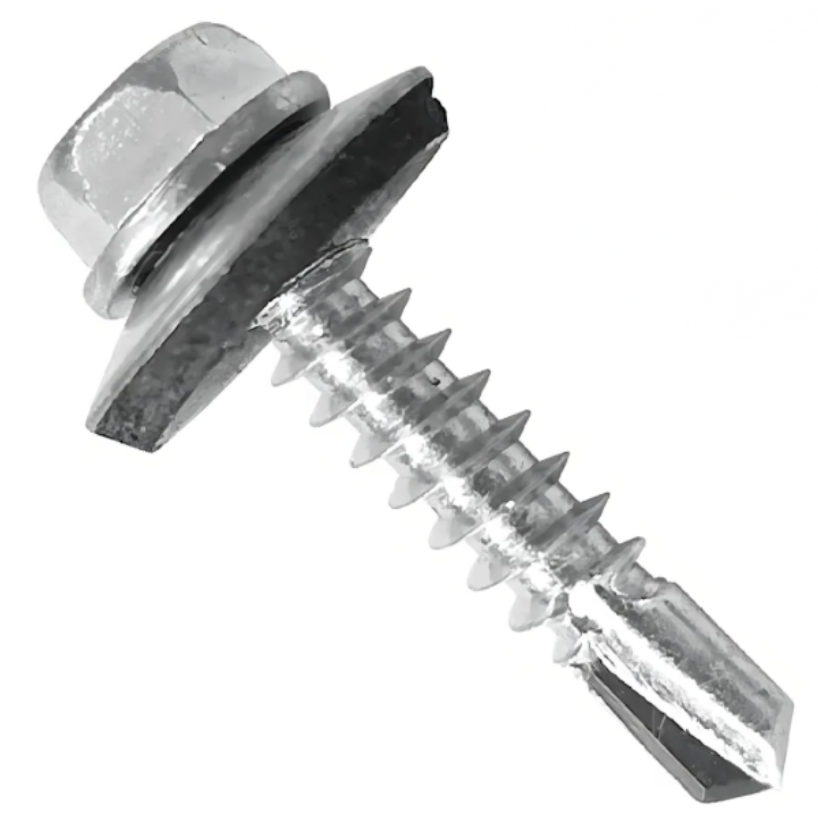 Tornillo hexagonal punta broca c/g  12x3/4" 100 unidades