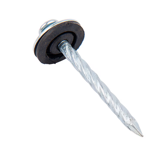 Clavo techo tipo paragua helicoidal 2 1/2" 100uds