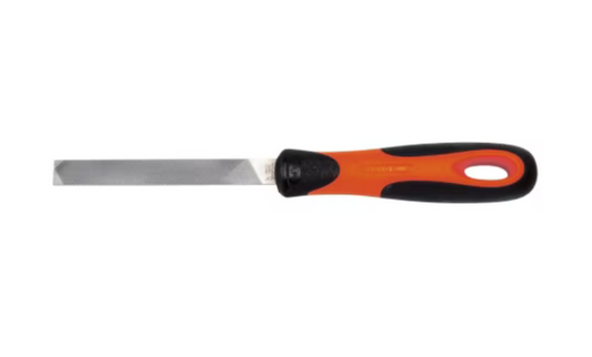 Lima plana bastarda 6"