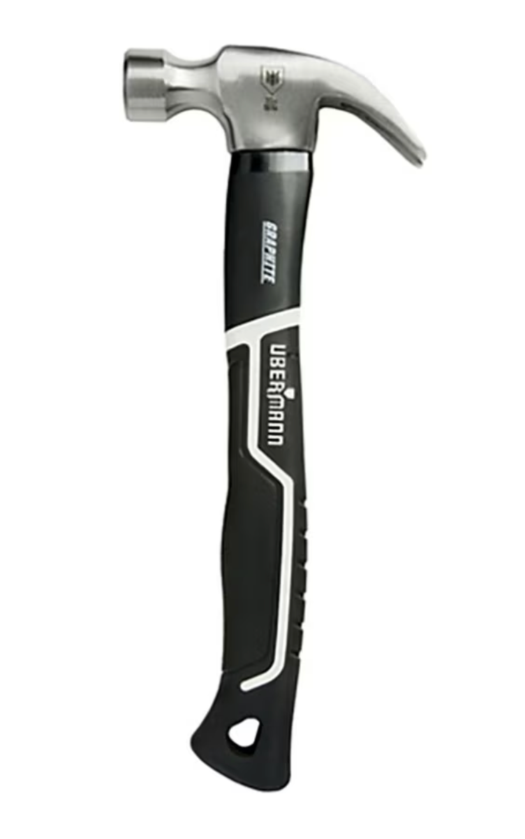 Martillo carpintero con mango de fibra 20 oz