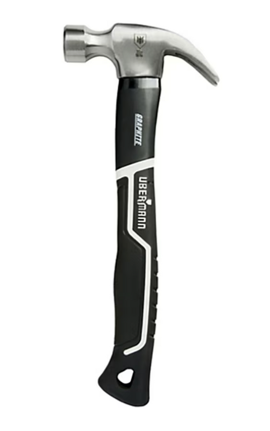 Martillo carpintero con mango de fibra 20 oz
