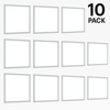 Pack 10 Panel Led Embutido 60x60 48w Luz Fría Seri Oficina Color Blanco