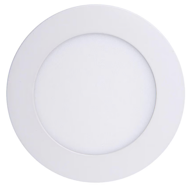Panel led sobrepuesto redondo blanco luz fria 6w