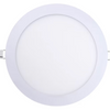 Panel led embutido redondo blanco 225mm luz fria 18w
