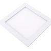 Panel led embutido cuadrado blanco luz fria 12w