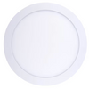 Panel led sobrepuesto redondo blanco luz calida 18w