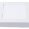 Panel led sobrepuesto cuadrado blanco luz fria 12w