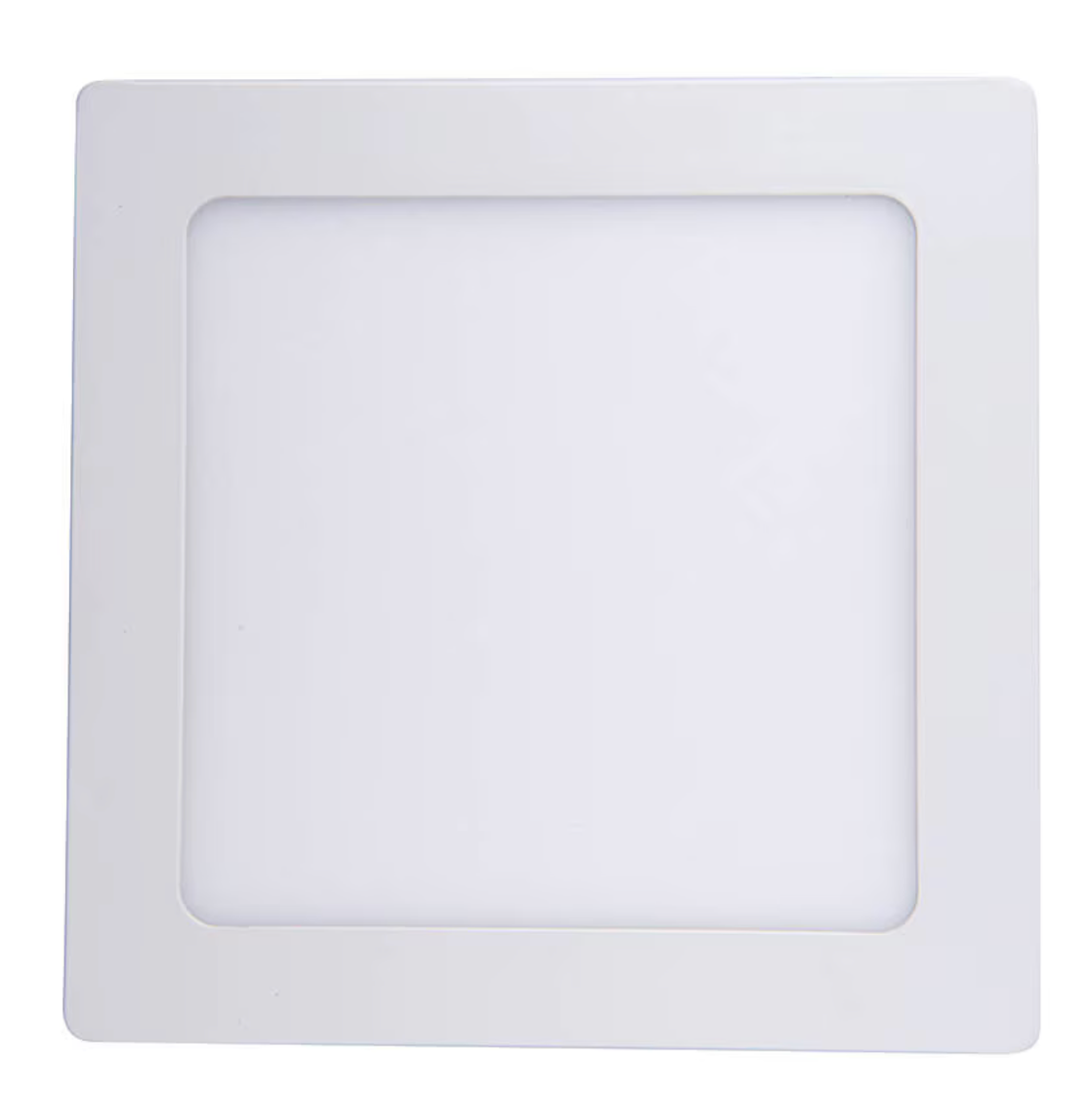 Panel led sobrepuesto cuadrado blanco luz fria 12w