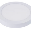Panel led sobrepuesto redondo blanco luz fria 18w