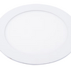 Panel led embutido redondo blanco luz fria 12w
