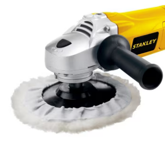 Pulidora 7" 1300W con bonete de lana SPT137K