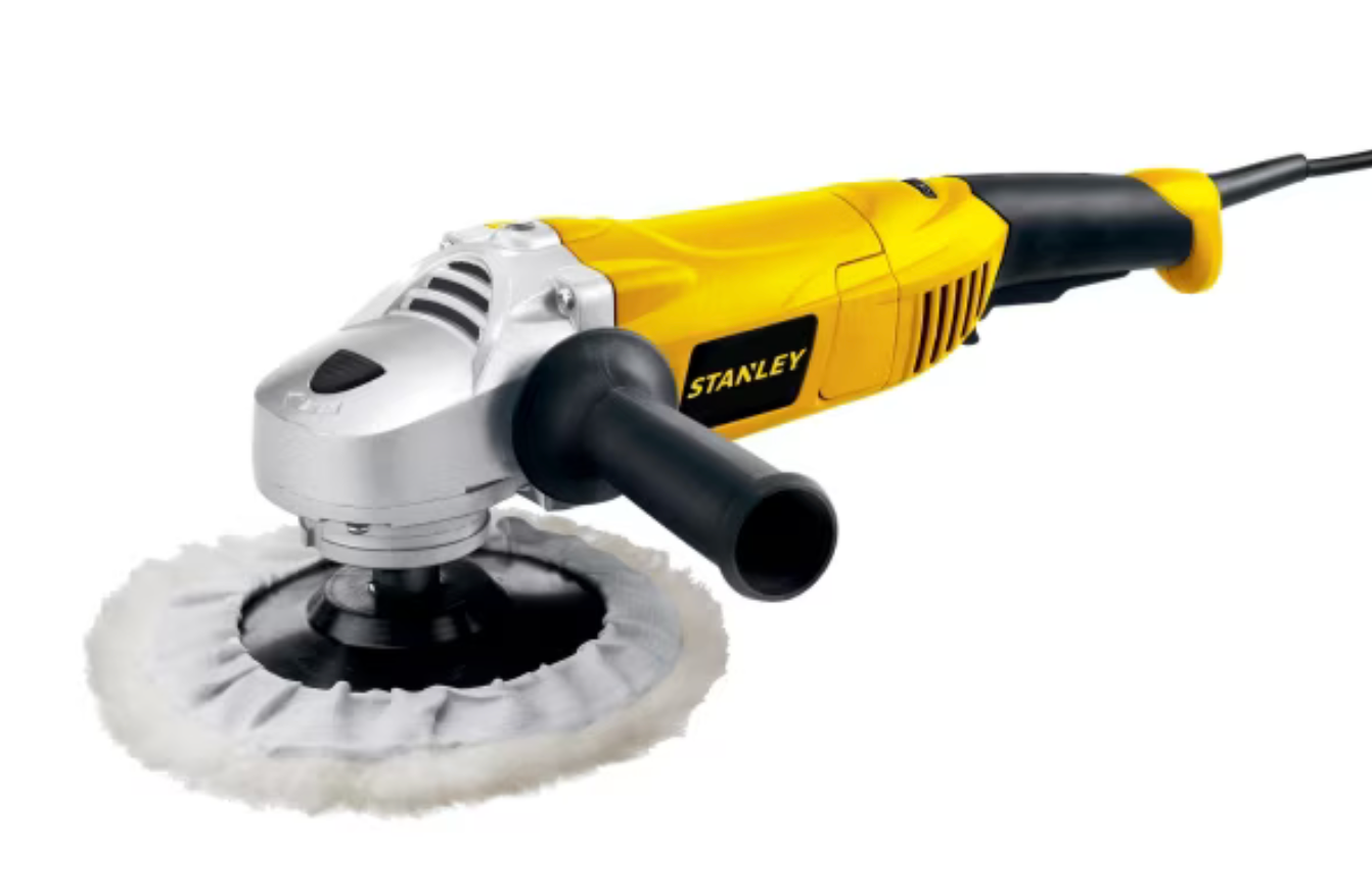 Pulidora 7" 1300W con bonete de lana SPT137K