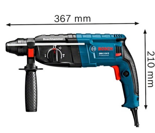 Bosch Rotomartillo Bosch GBH 2-24 D 820W + maletIn