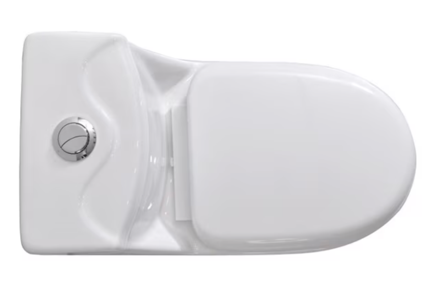 WC One Piece a piso 20,5 cm 7 litros Prato blanco